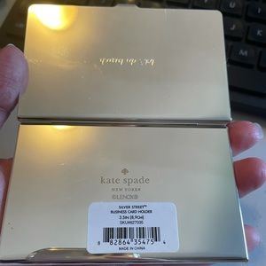 Kate Spade Business Card Holder “Let’s do lunch”